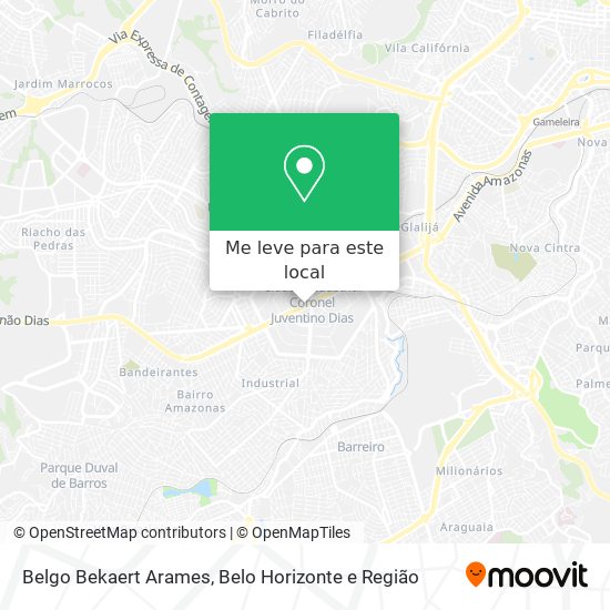 Belgo Bekaert Arames mapa