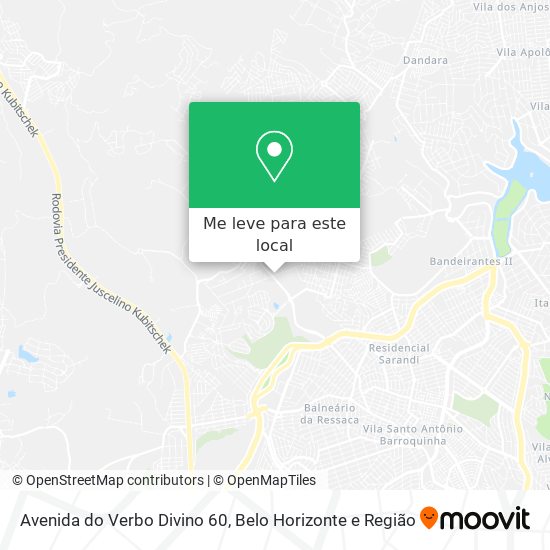 Avenida do Verbo Divino 60 mapa