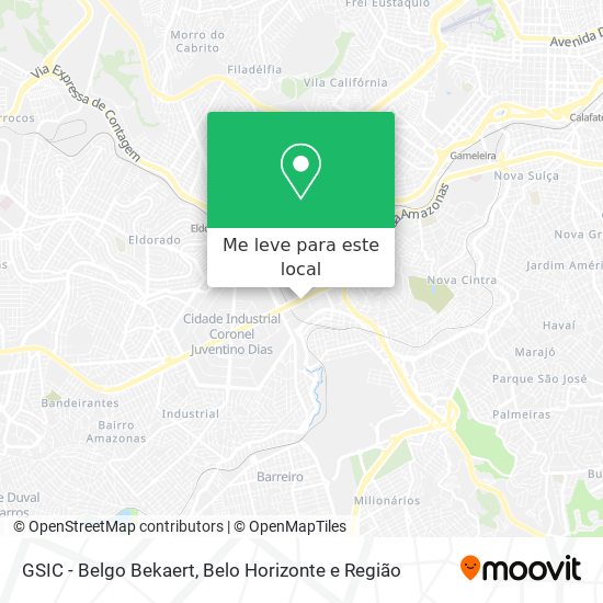GSIC - Belgo Bekaert mapa