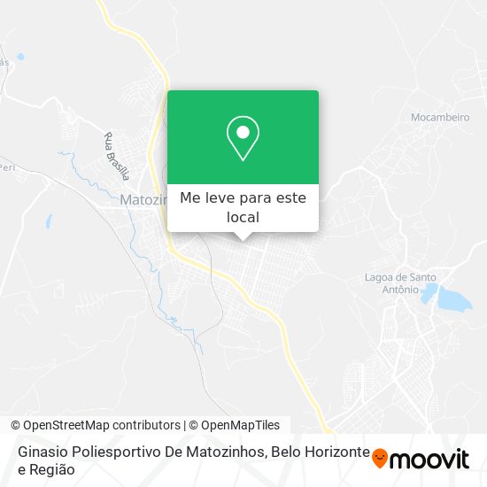 Ginasio Poliesportivo De Matozinhos mapa