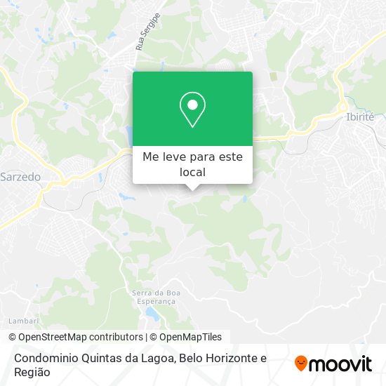 Condominio Quintas da Lagoa mapa
