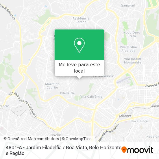 4801-A - Jardim Filadélfia / Boa Vista mapa