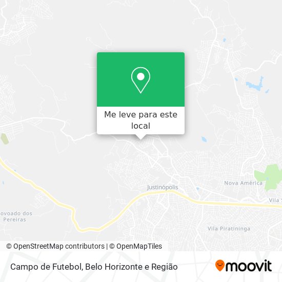 Campo de Futebol mapa