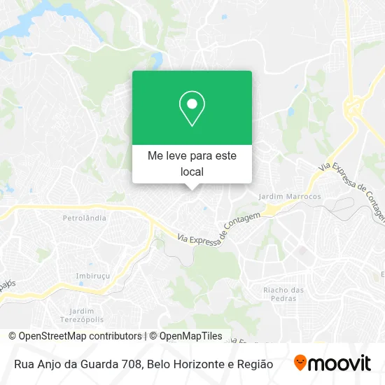 Rua Anjo da Guarda 708 mapa
