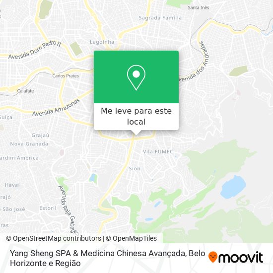 Yang Sheng SPA & Medicina Chinesa Avançada mapa