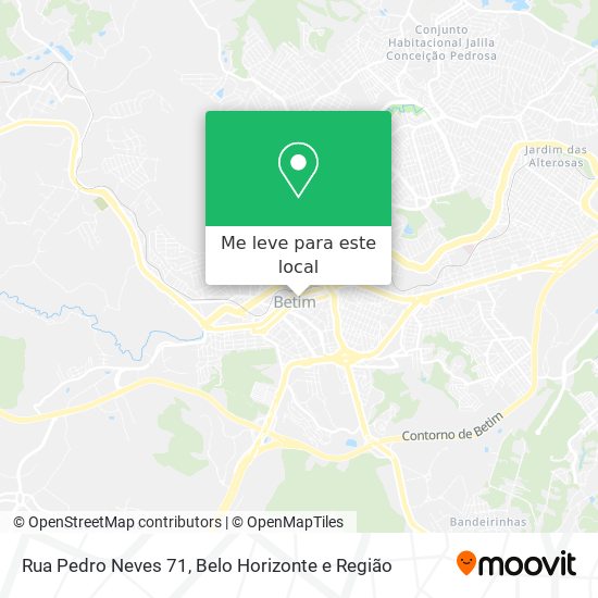 Rua Pedro Neves 71 mapa
