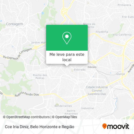 Cce Iria Diniz mapa