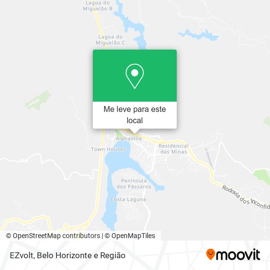 EZvolt mapa