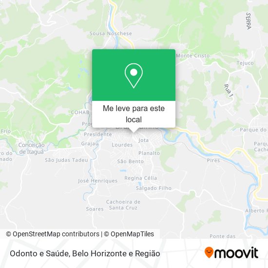 Odonto e Saúde mapa