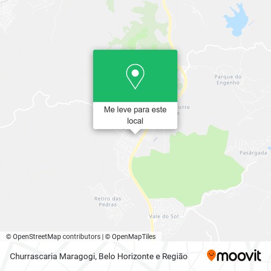 Churrascaria Maragogi mapa