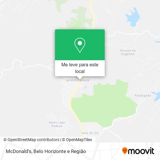 McDonald's mapa