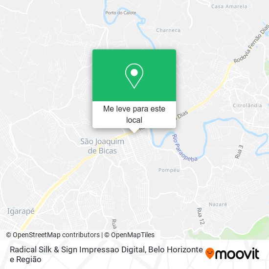 Radical Silk & Sign Impressao Digital mapa