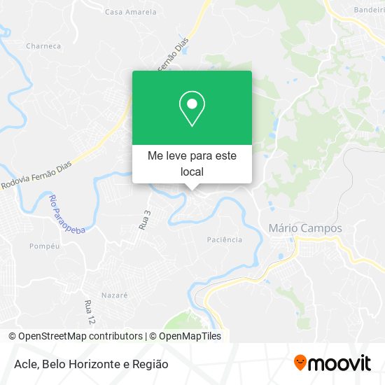 Acle mapa