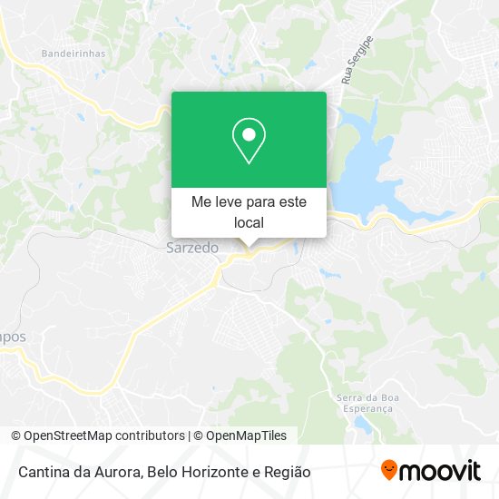 Cantina da Aurora mapa