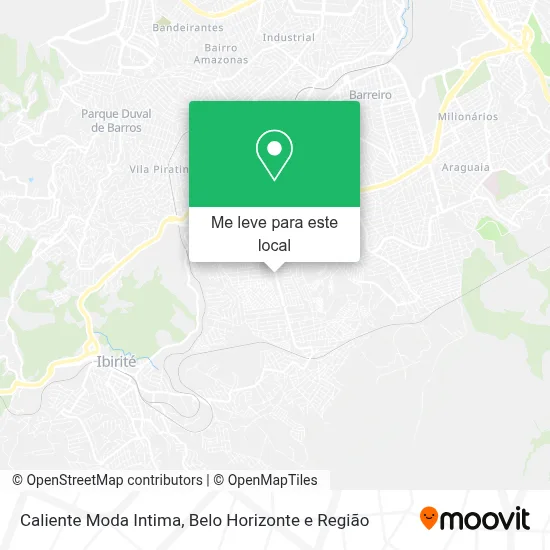 Caliente Moda Intima mapa
