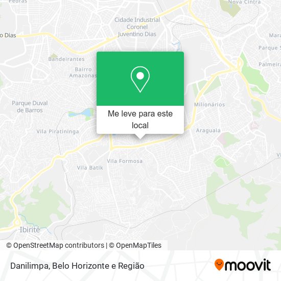 Danilimpa mapa