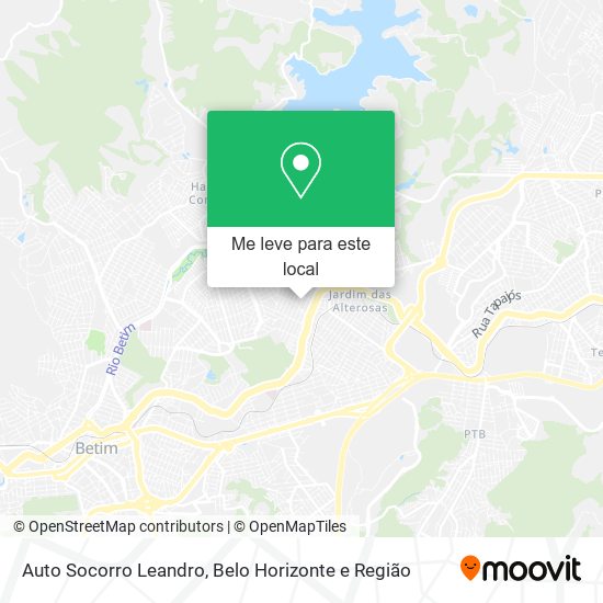 Auto Socorro Leandro mapa