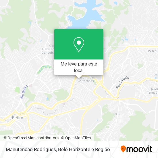 Manutencao Rodrigues mapa