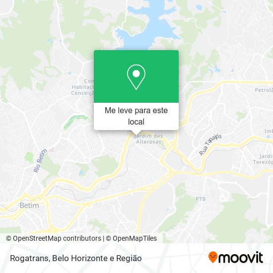 Rogatrans mapa