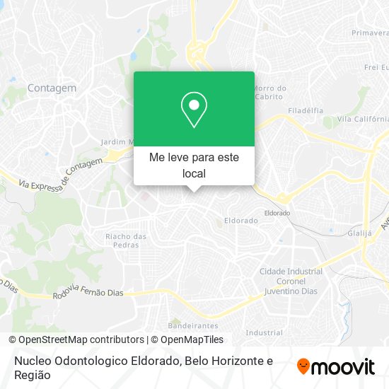 Nucleo Odontologico Eldorado mapa