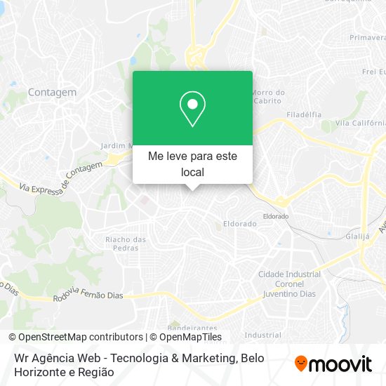 Wr Agência Web - Tecnologia & Marketing mapa