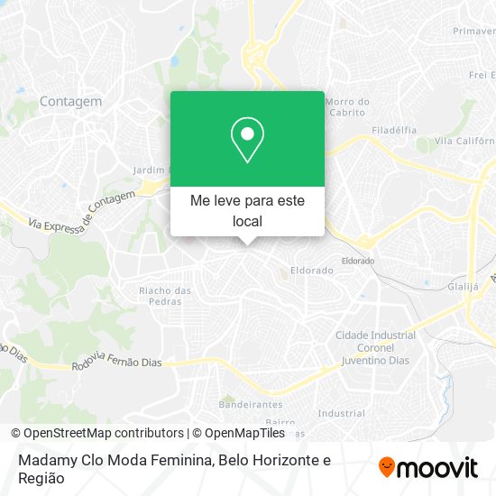 Madamy Clo Moda Feminina mapa