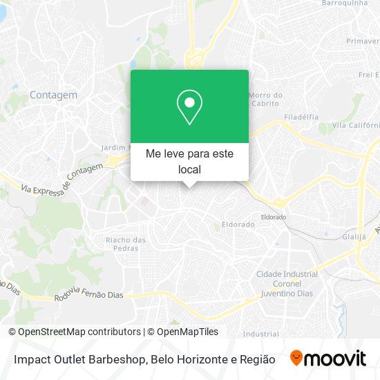 Impact Outlet Barbeshop mapa