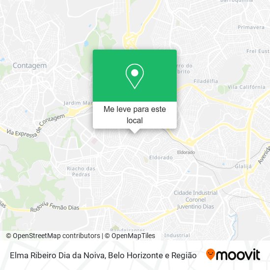 Elma Ribeiro Dia da Noiva mapa