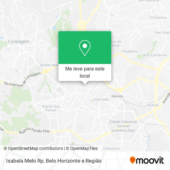 Isabela Melo Rp mapa