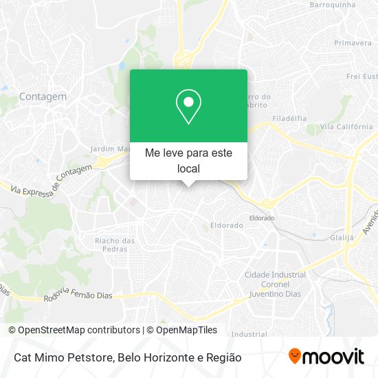Cat Mimo Petstore mapa
