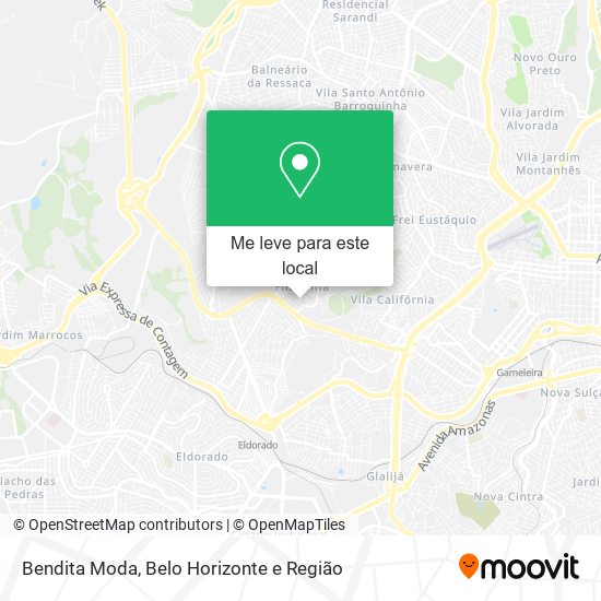 Bendita Moda mapa