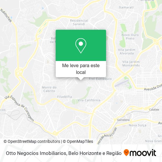 Otto Negocios Imobiliarios mapa