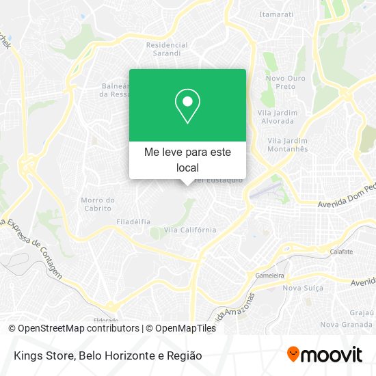 Kings Store mapa