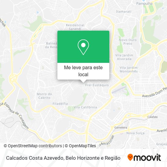 Calcados Costa Azevedo mapa