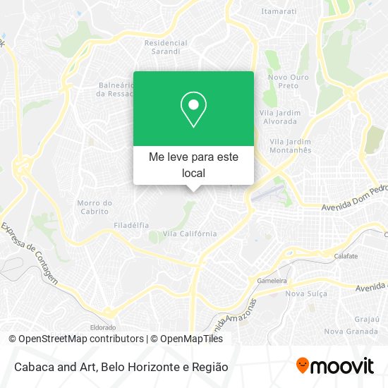 Cabaca and Art mapa