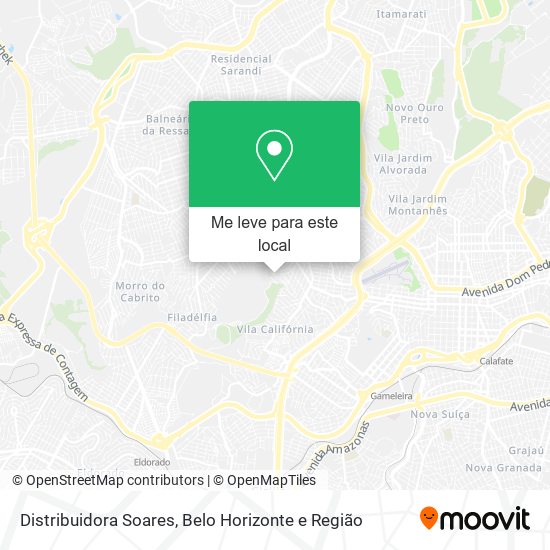 Distribuidora Soares mapa