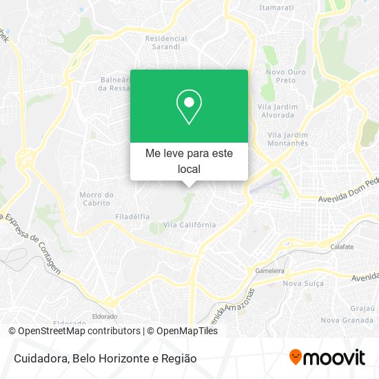 Cuidadora mapa