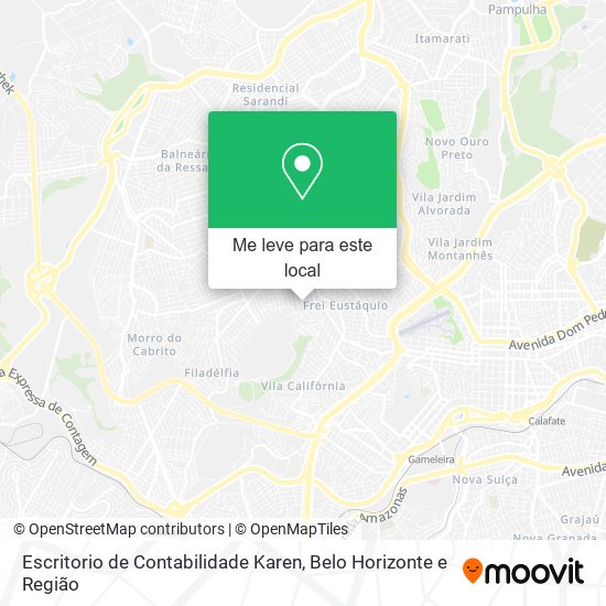Escritorio de Contabilidade Karen mapa