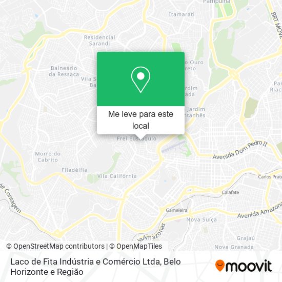 Laco de Fita Indústria e Comércio Ltda mapa