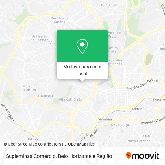 Supleminas Comercio mapa