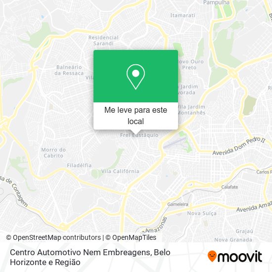 Centro Automotivo Nem Embreagens mapa