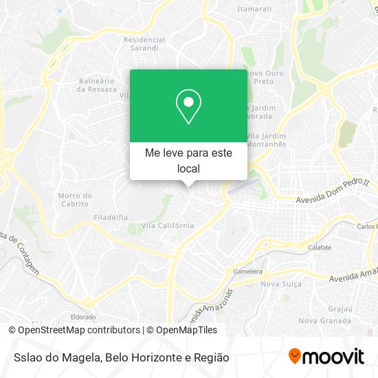 Sslao do Magela mapa