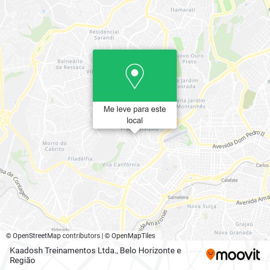 Kaadosh Treinamentos Ltda. mapa