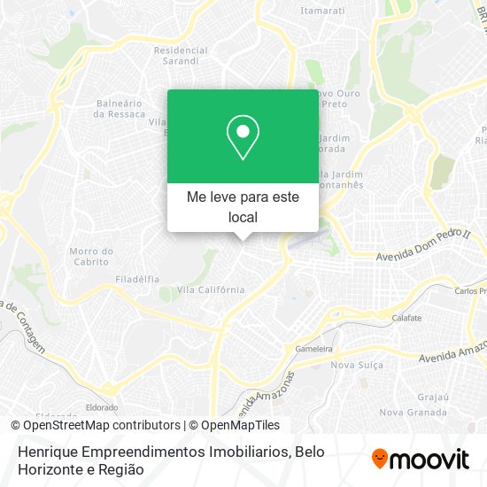Henrique Empreendimentos Imobiliarios mapa