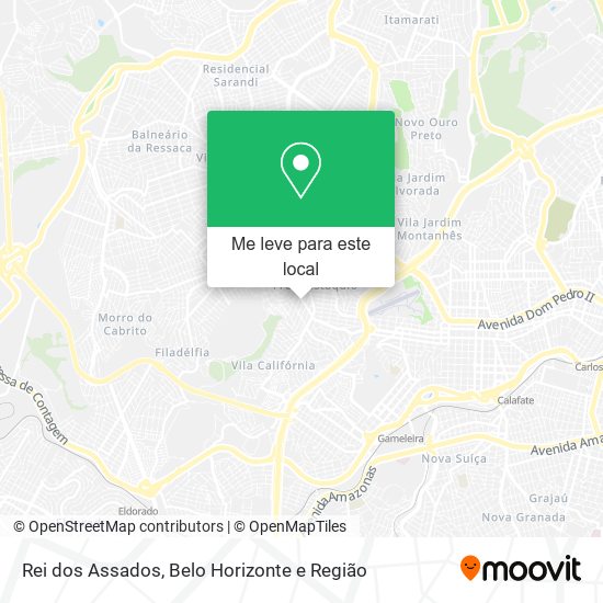 Rei dos Assados mapa