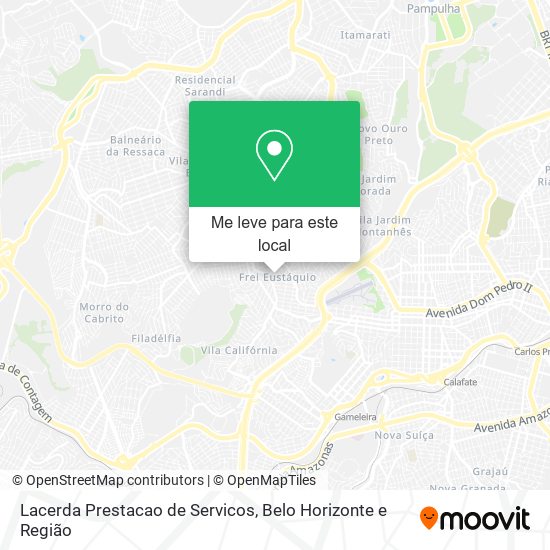 Lacerda Prestacao de Servicos mapa