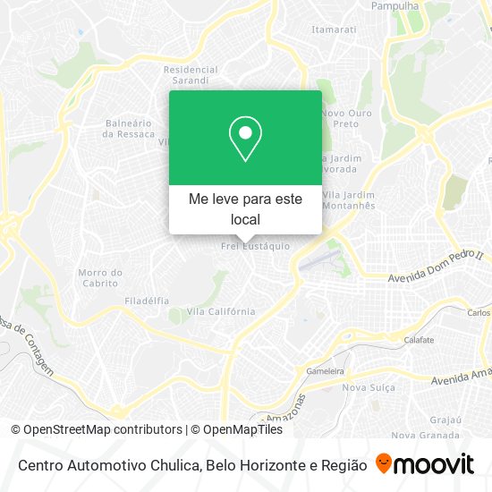 Centro Automotivo Chulica mapa