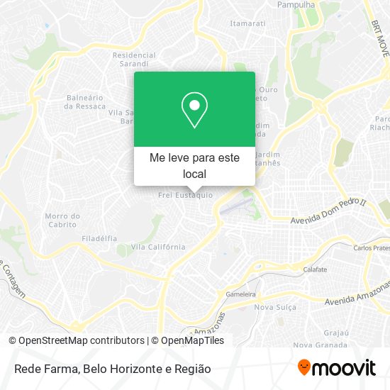 Rede Farma mapa