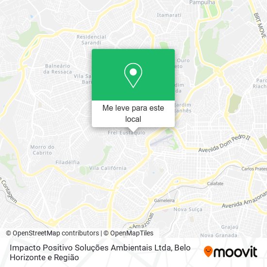 Impacto Positivo Soluções Ambientais Ltda mapa