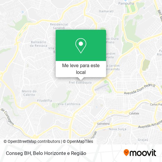 Conseg BH mapa
